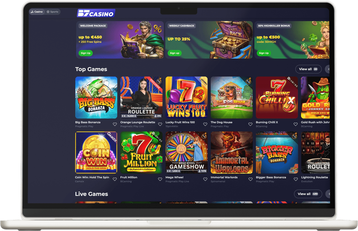 b7casino nl - homepage